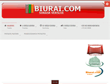 Tablet Screenshot of biurai.com